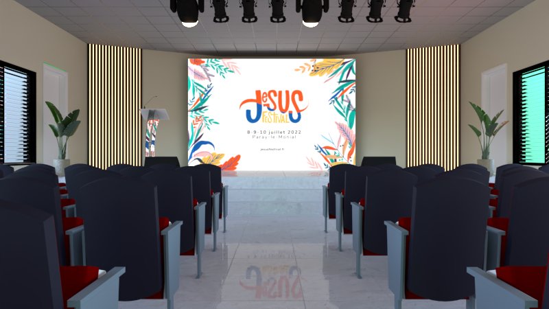 3D auditorium for manko Aba Legacy